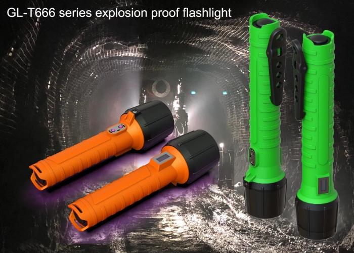 custom Nylon anti-explosive led torch 10000lux flame resistant torch light rechargeable LED flashlight online