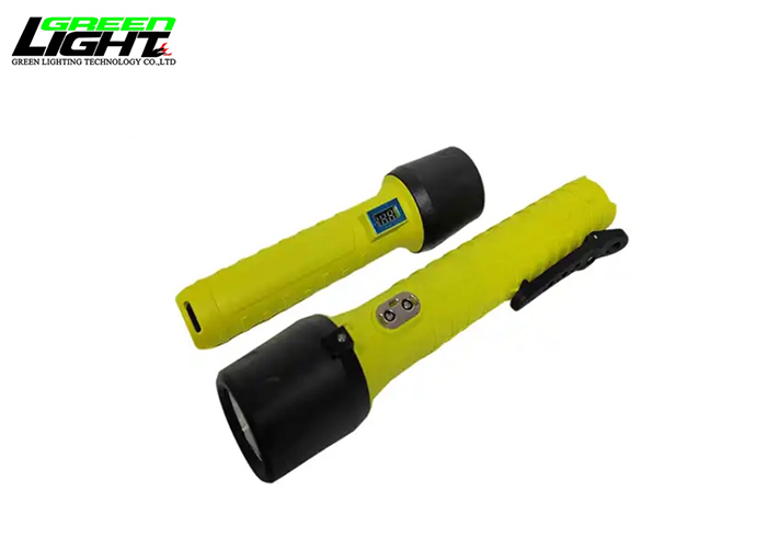 custom Industrial Led Torch Light Waterproof Brightest Rechargeable Explosion-proof Flashlights 6.4Ah online
