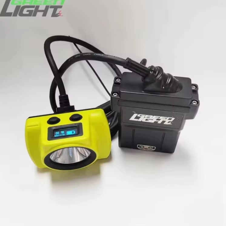 Best Super Bright 13.6Ah Waterproof Ip68 Mining Cap Lamp 25000lux Underground Mine Helmet Light wholesale