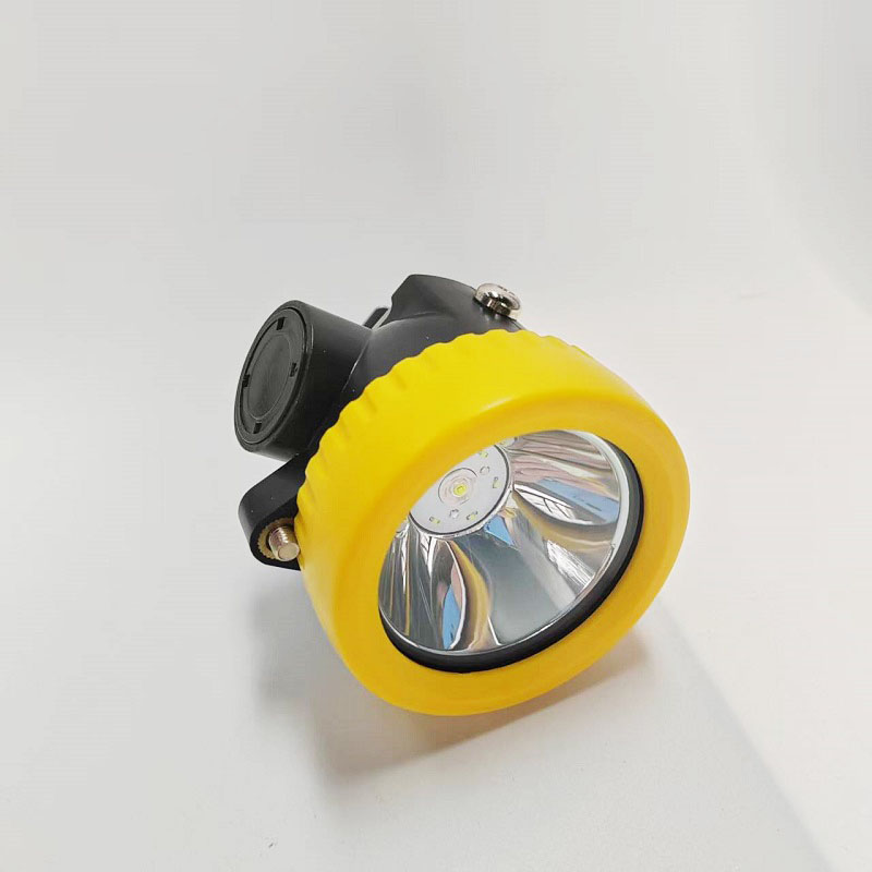 Lightweight Led Cordless Mining Helmet Light Miner Cap Lamp 5000lux 2.6Ah Rechargeable Mining Headlamp