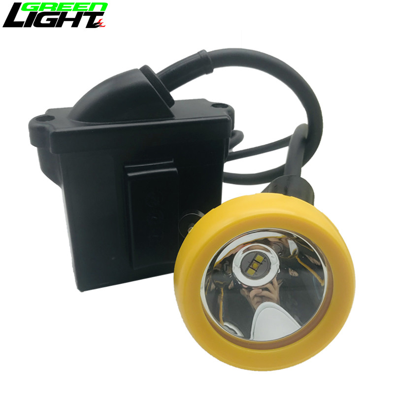 1.05W Ip68 Coal Miner Hard Hat Light 10000 Lux Safety KL5LM Underground Cap Lamp
