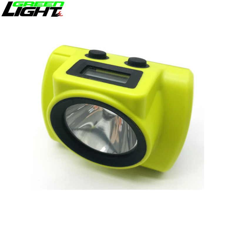 Best 25000 LUX 6.8Ah 1200 Cycles 4hours Rechargeable Mining Headlamp IP68 Waterproof 3.7V 2.96W CE ATEX wholesale