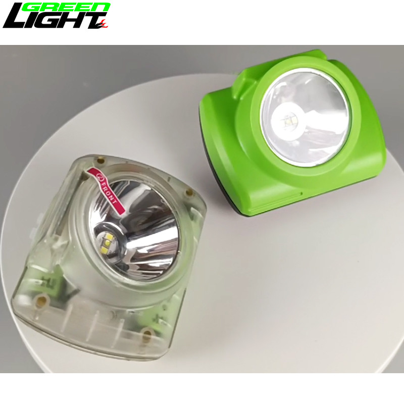 3.7V 6.8Ah 15000 LUX Coal Miner Headlight Ip68 Underground Cordless Mining Light 1200 Cycles