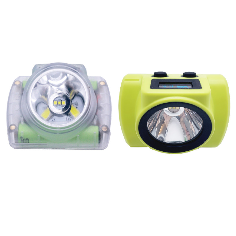 25000 LUX 6.8Ah 1200 Cycles 4hours Rechargeable Mining Headlamp IP68 Waterproof 3.7V 2.96W CE ATEX