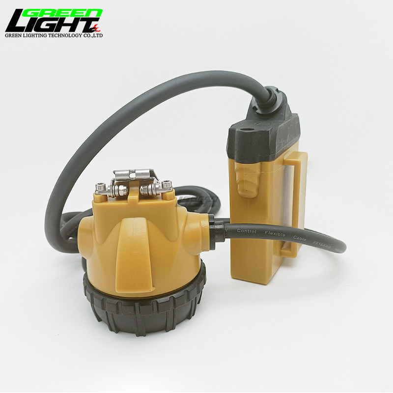 High Brightness 25000 LUX Coal Mine Safety Lamp Anti-explosive 10.4Ah 3.7V Ip68 1200 Cycles