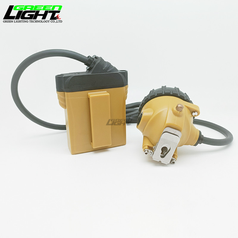 High Brightness 25000 LUX Coal Mine Safety Lamp Anti-explosive 10.4Ah 3.7V Ip68 1200 Cycles