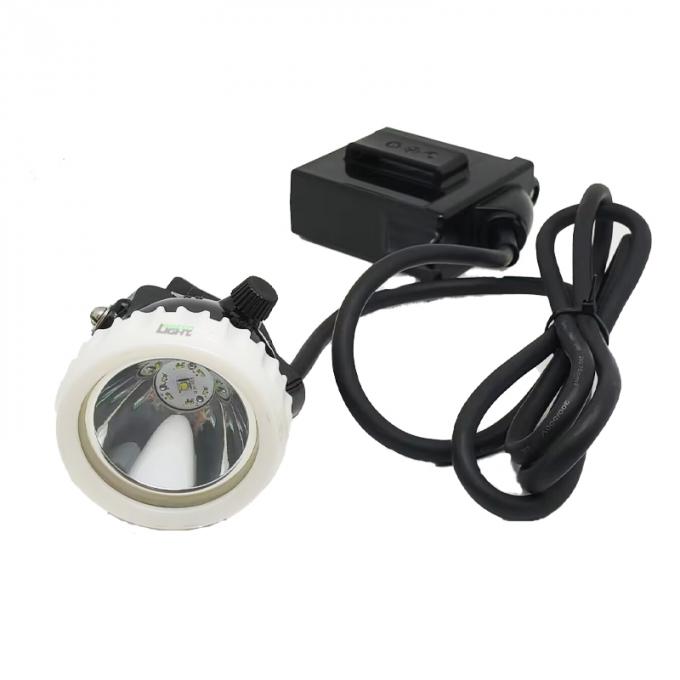KL5LM 6.6Ah Rechargeable Li-ion Battery 1.67W 3.7V Ip68 PC LED Mining Lamp 10000lux Long Lifespan
