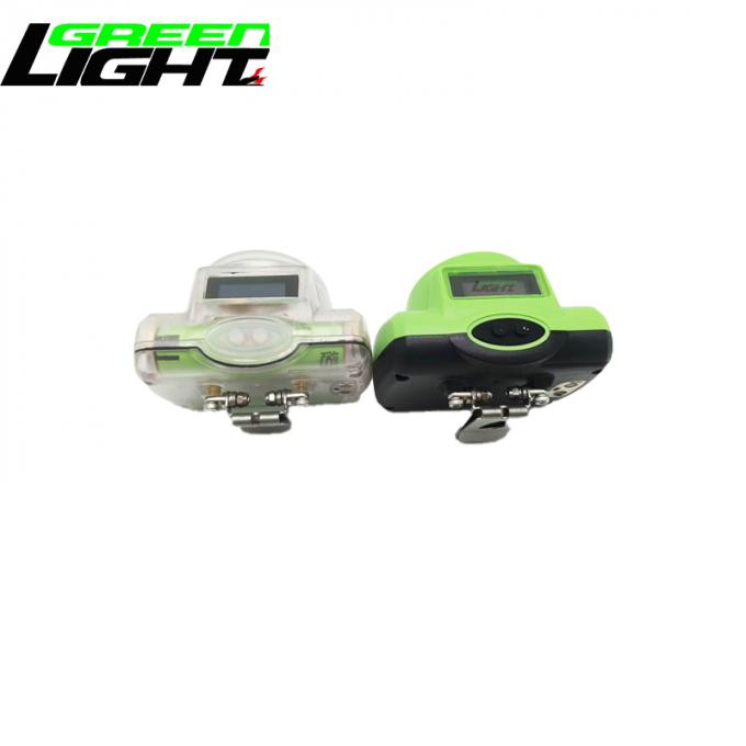 6.8ah Low Battery Power Alarm 15000 Lux Cordless Mining Cap Lamp Ip68 Waterproof 1200 Cycles