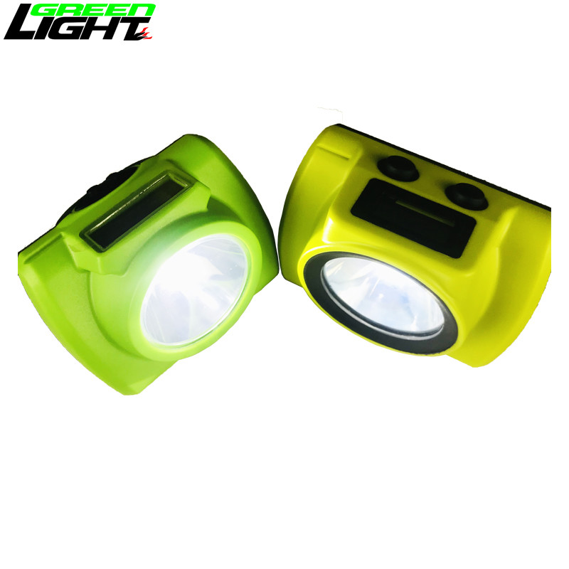 10000lux MSHA Approved Mining Cap Lights 3.8Ah Wireless Rechargeable IP67 Waterproof