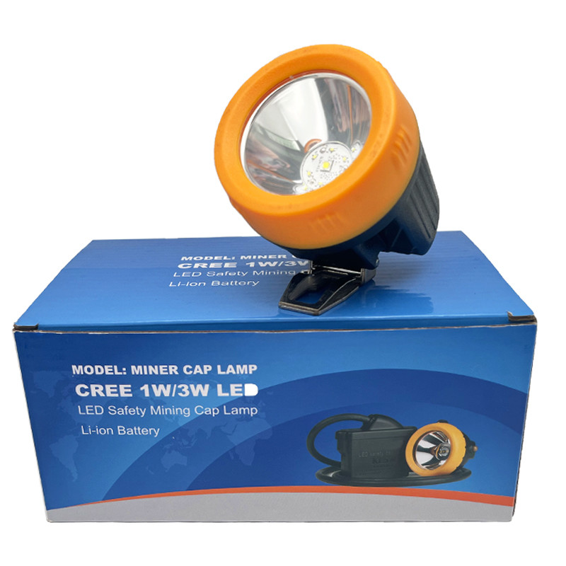 10000lux MSHA Approved Mining Cap Lights 3.8Ah Wireless Rechargeable IP67 Waterproof