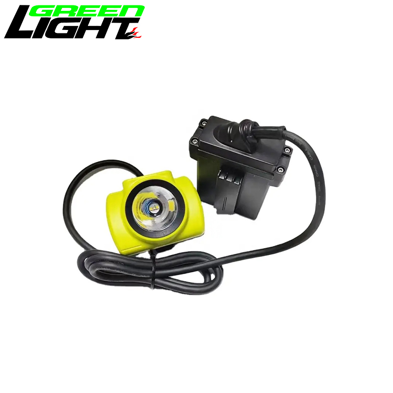 Best 14Ah 25000lux OLED Screen Impact Resistant Mining Cap Light with Tempered Glass Lens wholesale