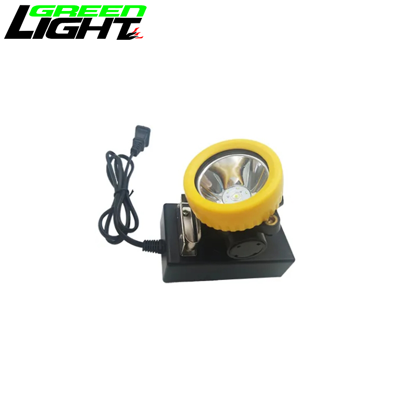 2.6Ah Li-ion Battery Led Miner Helmet Lamp 5000lux Small Size Mining Headlamp