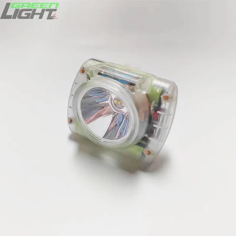 15000lux 1200 battery cycles Cree Led Mining Hat Light with OLED Screen