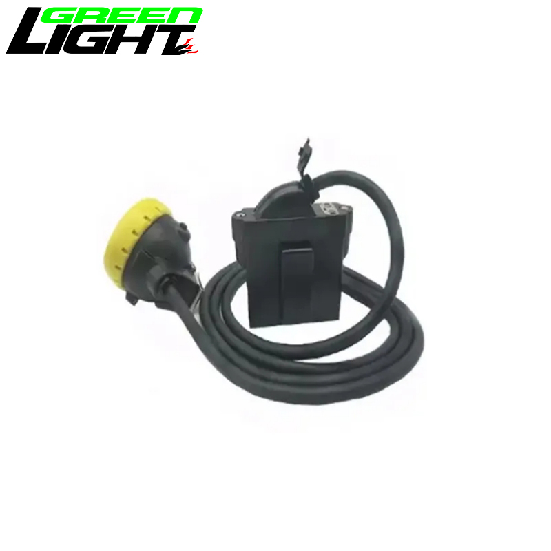 Anti-explosive 7.8Ah 18hrs Lighting Time Miners Helmet Lamp with Magnetic USB Charging Port