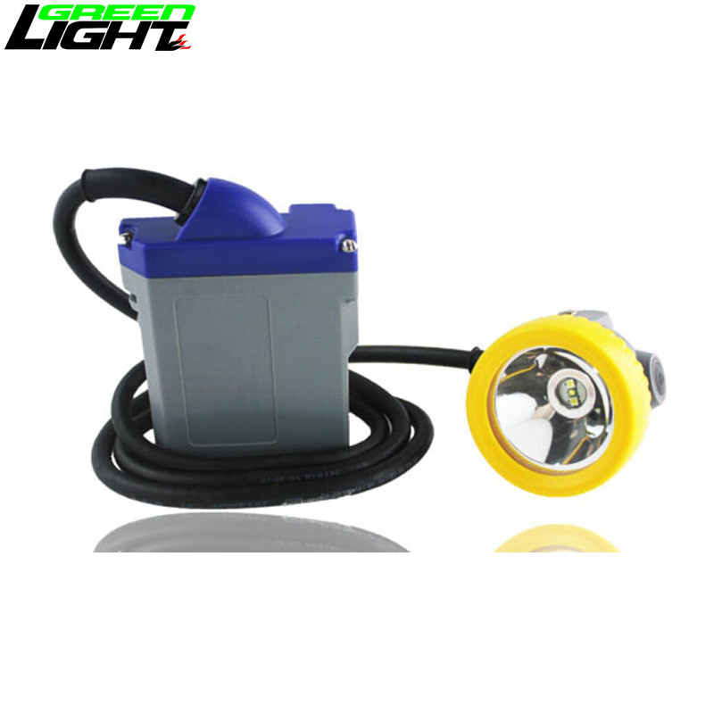 Underground 15000 Lux 6.6Ah Rechargeable Coal Mining Helmet Light IP67 Waterproof 216 Lum 1.67W