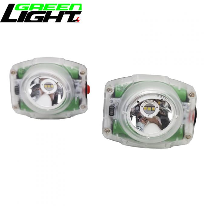 Wireless Mining Helmet Light 7Ah USB Rechargeable 18650 Battery IP68 Waterproof ATEX Certified