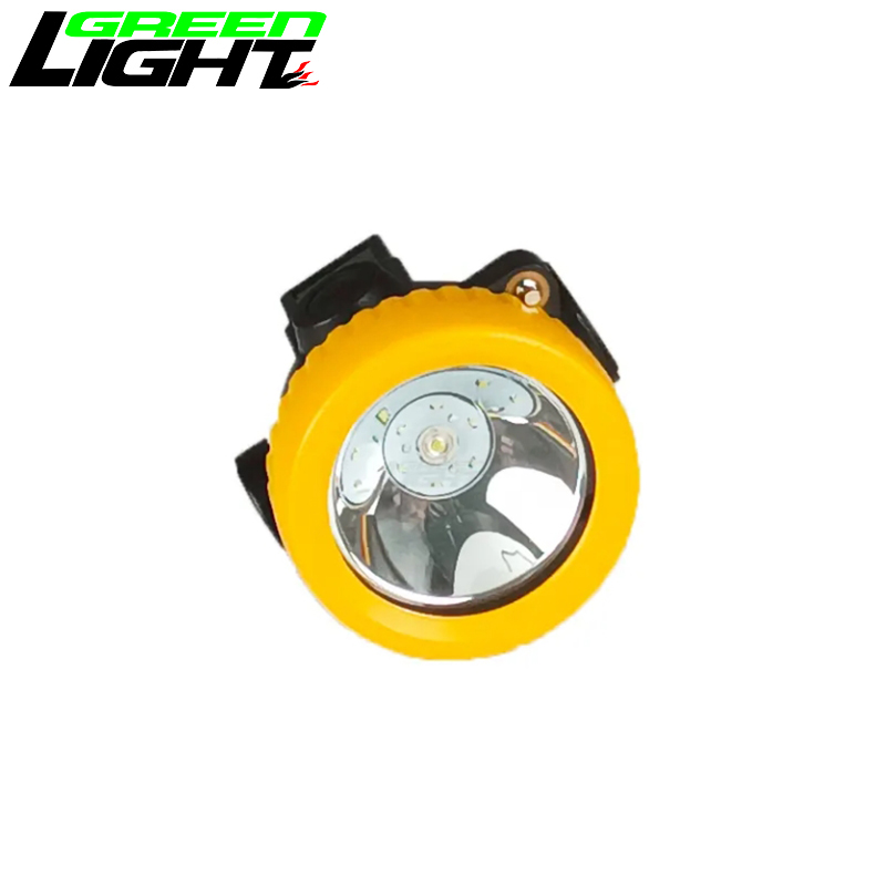 custom Explosion-proof 5000lux Portable Cordless Mining Cap Lamp 2.6Ah online