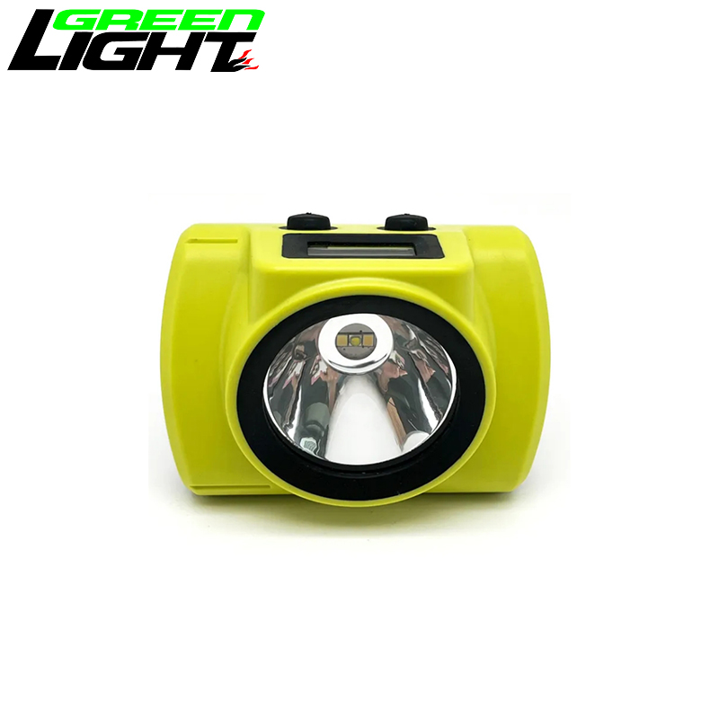 custom Water-proof IP68 Explosion-proof Super Bright 25000LUX Cordless Mining Cap Lamp 7Ah Battery Capacity online