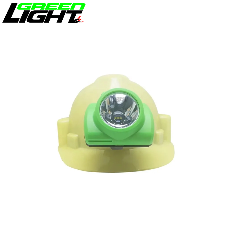 High Lumen IP68 Rechargeable Mining Head Light 25000LUX 3W Coal Mine Lamp