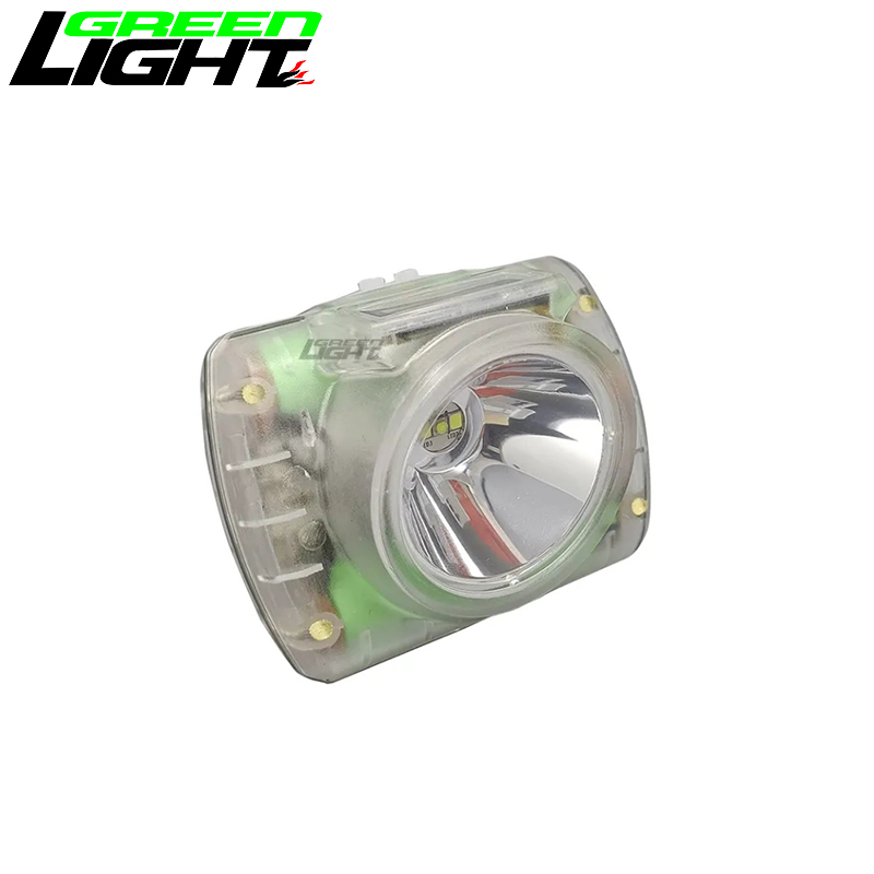 Impact Resistant 7ah 385lum Rechargeable Miner Headlamp 1200 Battery Cycles