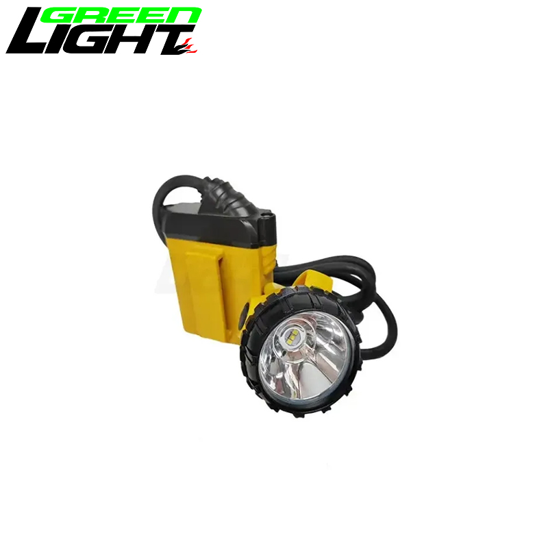 25000lux Led Corded Mining Cap Lamp 10.4Ah Mining Safety Cap Lamp with SOS Function