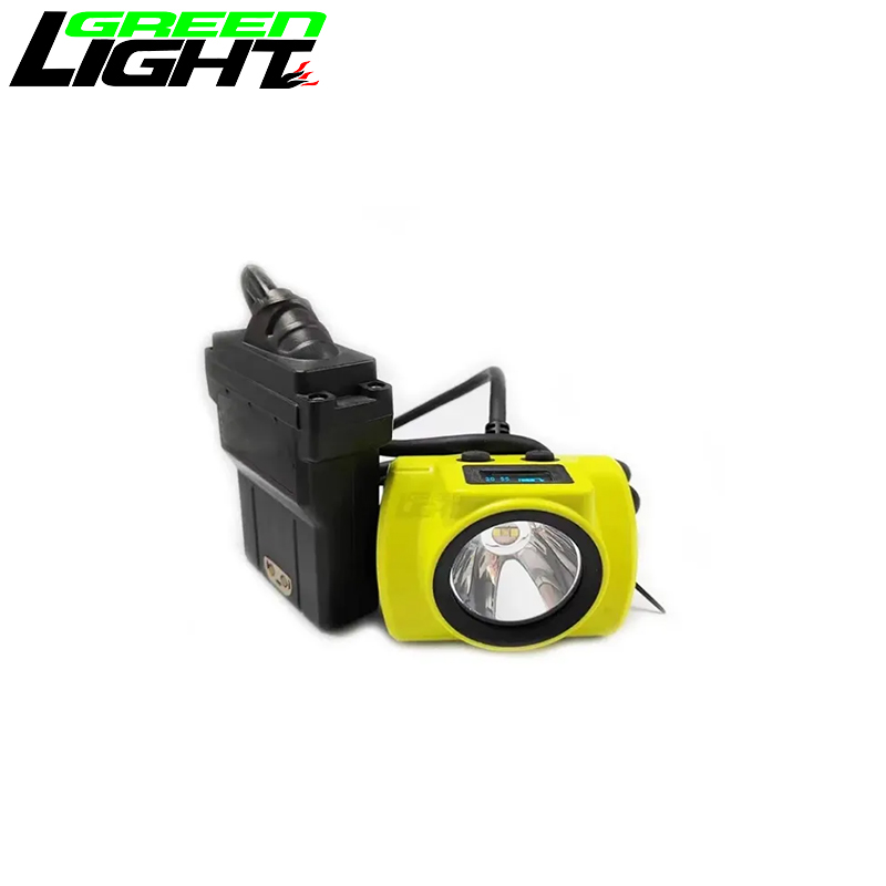 Rechargeable High Power 4w Led Safety Coal Mining Head Light 14Ah 60hrs Working Time