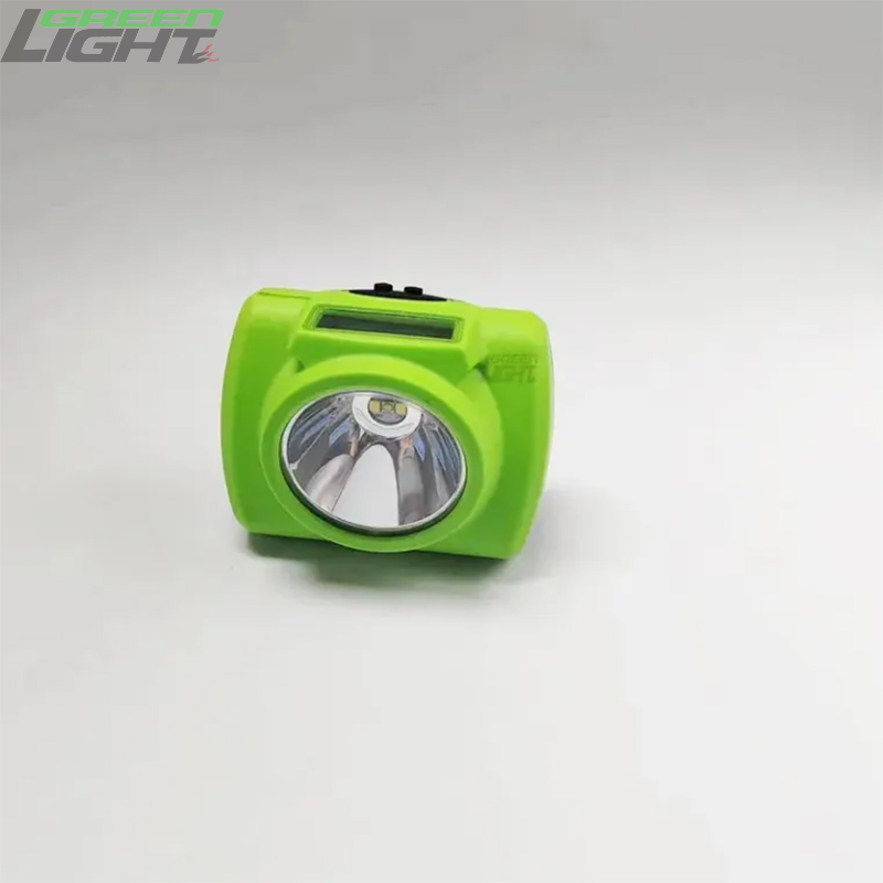 Waterproof IP68 Explosion-proof Coal Mining Headlamp Cree Led OLED Smart Screen Miners Light