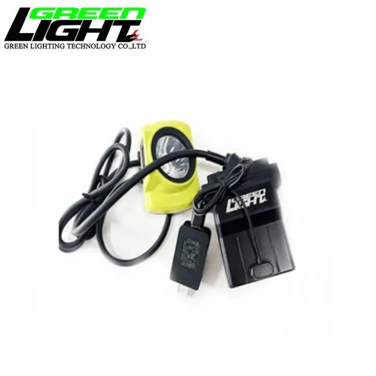 Best 530lum 60hrs Long Runtime Miner Headlamp 14Ah Led Safety Helmet Lamp Corded Cap Lamp IP68 wholesale