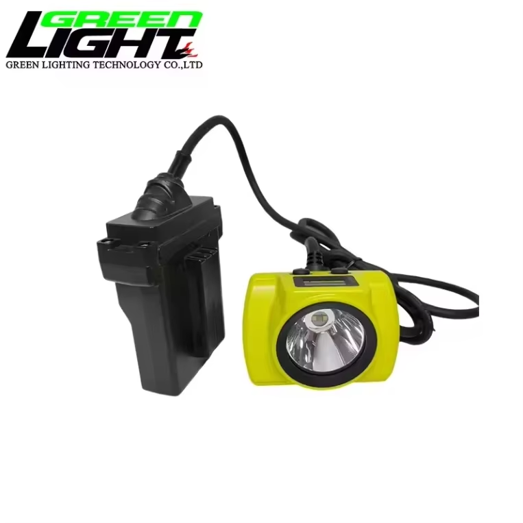 Explosion-proof IP68 Led Coal Mine Lamp 14Ah 25000LUX Corded Mining Light