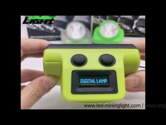 GLC-6S Rechargeable LED Mining Light 20000lux Brightness IP68 Waterproof