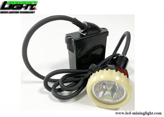 Rechargeable Miners Headlamp With  A Mechanical Switch 10000lux IP65