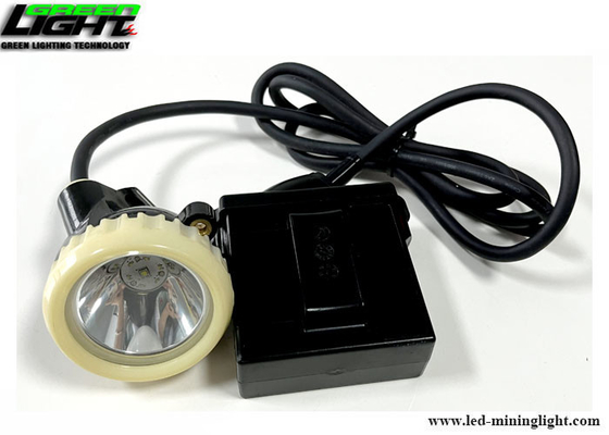Rechargeable Miners Headlamp With  A Mechanical Switch 10000lux IP65