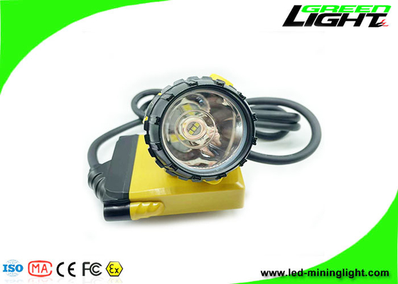 25000 Lux Mining Cap Lamp IP68 Waterproof Aluminum SAMSUNG Battery LED Rechargeable Headlamp Anti-static