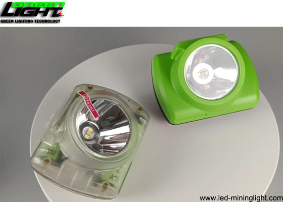 Lightweight LED Miners Cap Lamp 13000LUX High Lumen Shock Resistant For Hard Hat