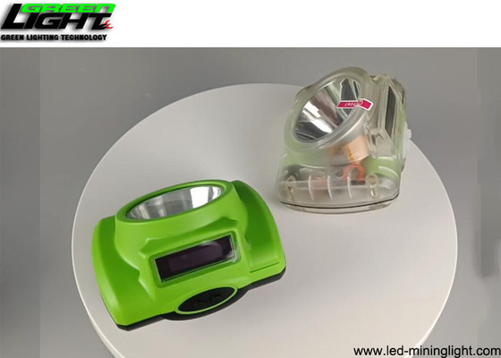 Lightweight LED Miners Cap Lamp 13000LUX High Lumen Shock Resistant For Hard Hat