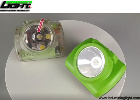 Lightweight LED Miners Cap Lamp 13000LUX High Lumen Shock Resistant For Hard Hat