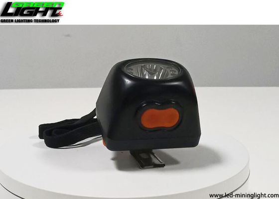 Kl4.5lm Digital LED Miners Cap Lamp 1.3 Watts 8000lux With Time / Battery Status Display
