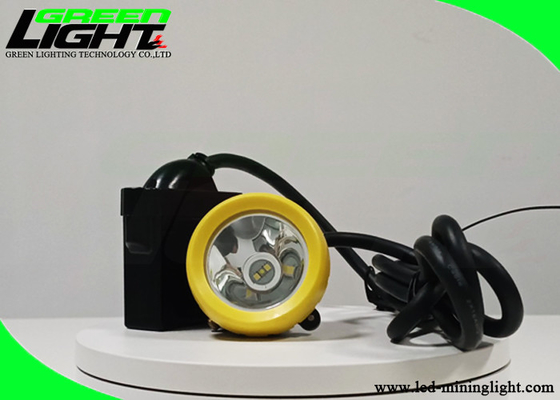Kl4lm LED Mining Light 12000lux 6.6Ah 14hours Yellow Black Special Plastic Shell
