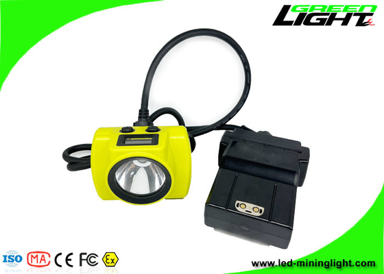 25000 Lux Rechargeable Panasonic Battery LED Mining Cap Lamp IP68 Waterproof 13600mAh Coal Miners Headlamp