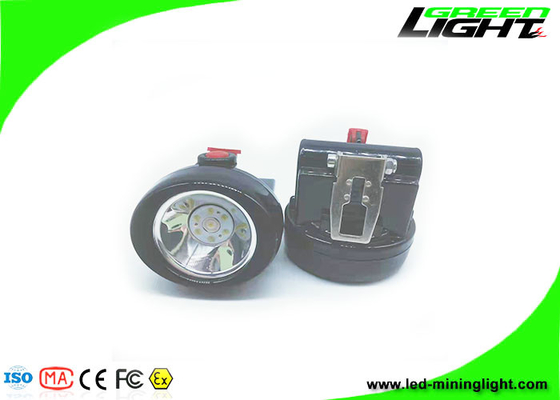 Ultra Lightweight LED Cordless Mining Headlamp 4000 Lux Anti Explosive With 2800 mAh Li Ion Battery