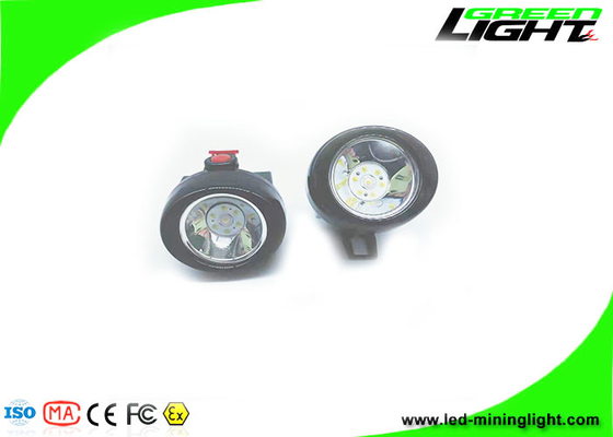 Ultra Lightweight LED Cordless Mining Headlamp 4000 Lux Anti Explosive With 2800 mAh Li Ion Battery