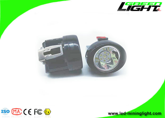 Ultra Lightweight LED Cordless Mining Headlamp 4000 Lux Anti Explosive With 2800 mAh Li Ion Battery