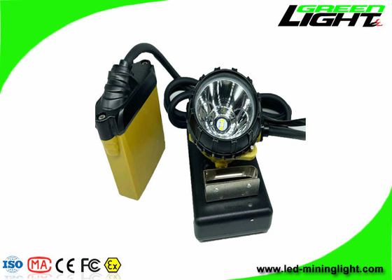 Explosion Proof Miners Cap Lamp 25000 lux IP68 Waterproof 10400Ah SAMSUNG Battery  3W Cree Led  Best Mining Headlamp