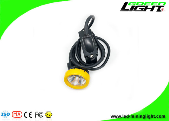10000 Lux 216 Lum LED Mining Light Lithium Ion Battery 16 hrs Long Lasting For Underground Mining