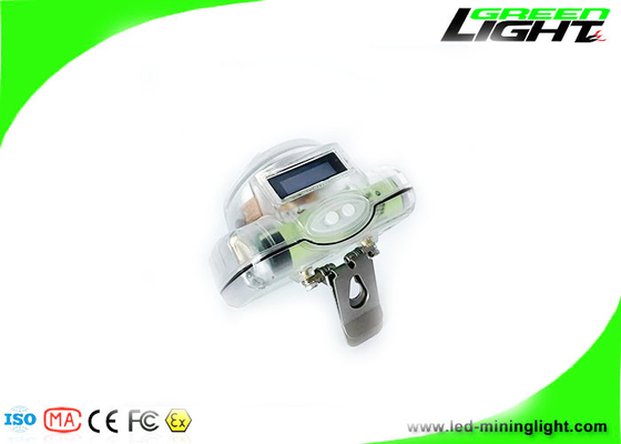 13000 Lux LED Cordless Cap Lamp 6.8 Ah Rechargeable Li Ion Battery With OLED Digital Screen Explosion Proof Headlamp