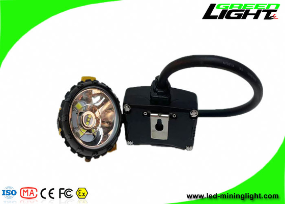 IP68 15000 Lux Mining Cap Lights 6800mAh Panasonic Battery For Underground Mine