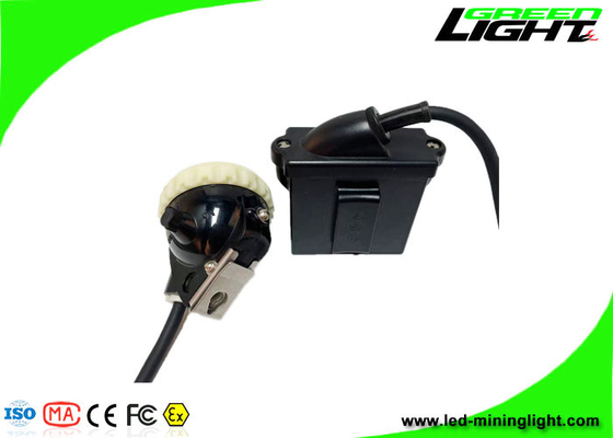 10000 Lux Mining Hard Hat Lights 6600mAh Rechargeable Mining Cap Lamps