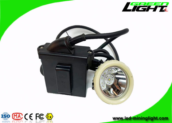 10000 Lux Mining Hard Hat Lights 6600mAh Rechargeable Mining Cap Lamps