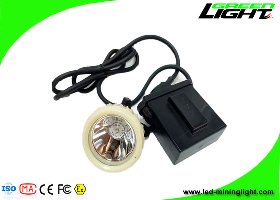 10000 Lux Mining Hard Hat Lights 6600mAh Rechargeable Mining Cap Lamps