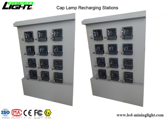 Cordless Mining Cap Lamp Charging Station 12V Output For GLC6 Cap Lamp